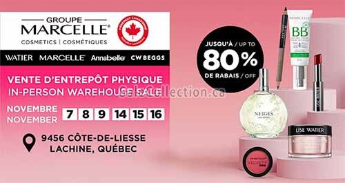 Marcelle Warehouse Sale 2025
