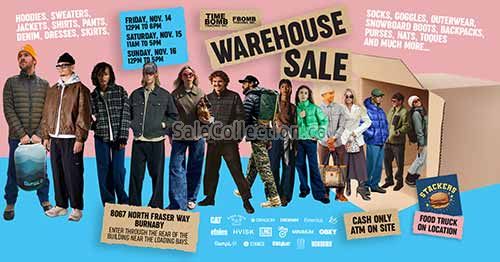 Timebomb Trading Warehouse Sale 2025
