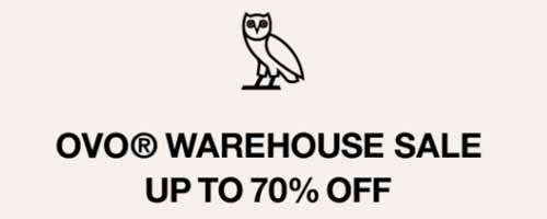 OVO Warehouse Sale 2026