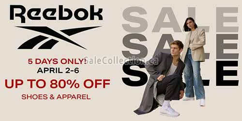 Reebok Warehouse Sale 2026